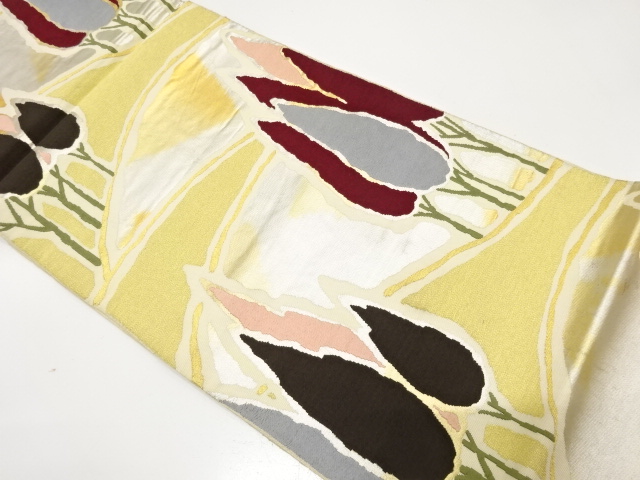 Japanese Kimono / Antique / Fukuro Obi Silk